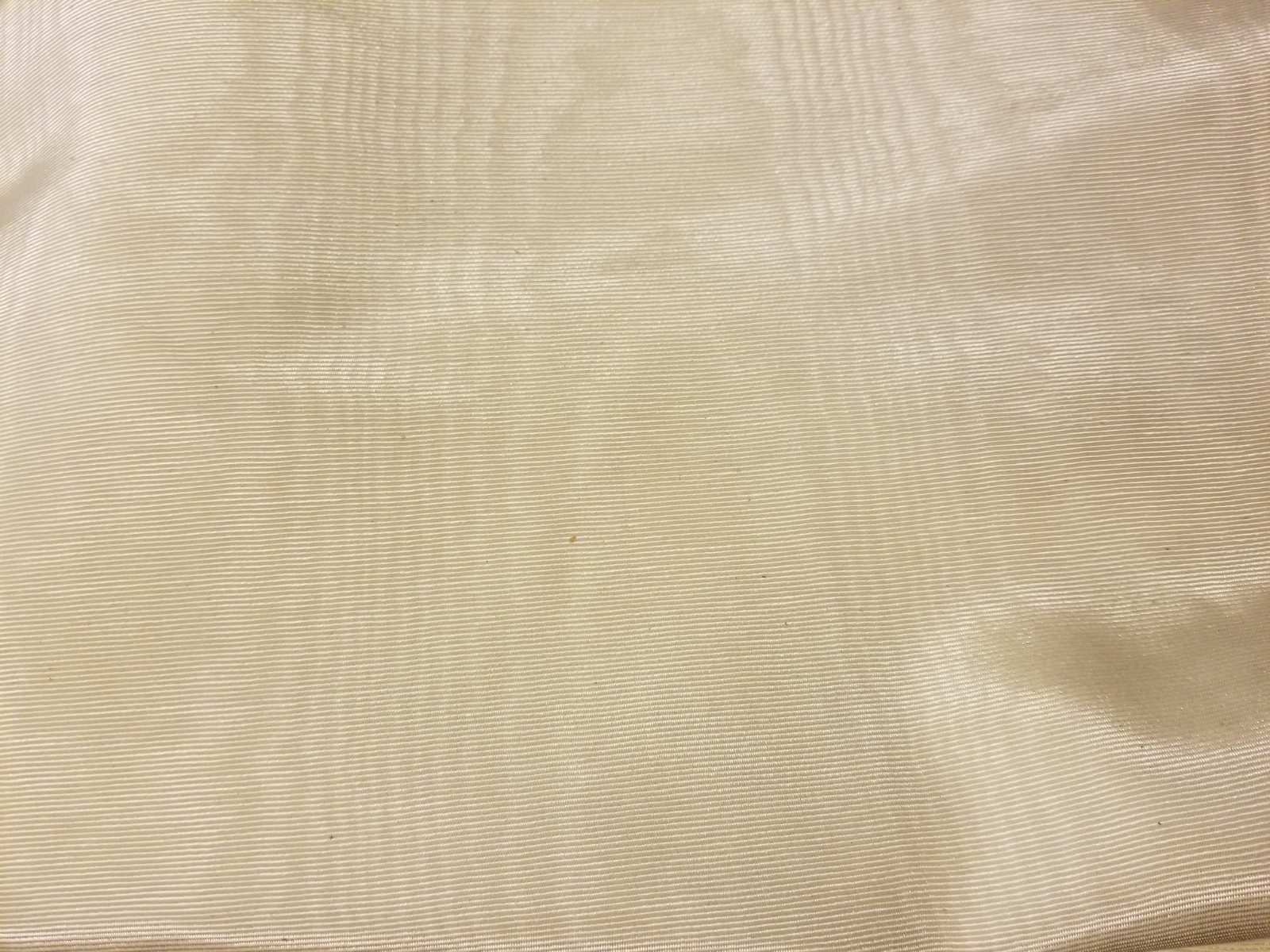 54″ x 8 yrds long beautiful ivory sheen polyester rayon blend heavy fabric