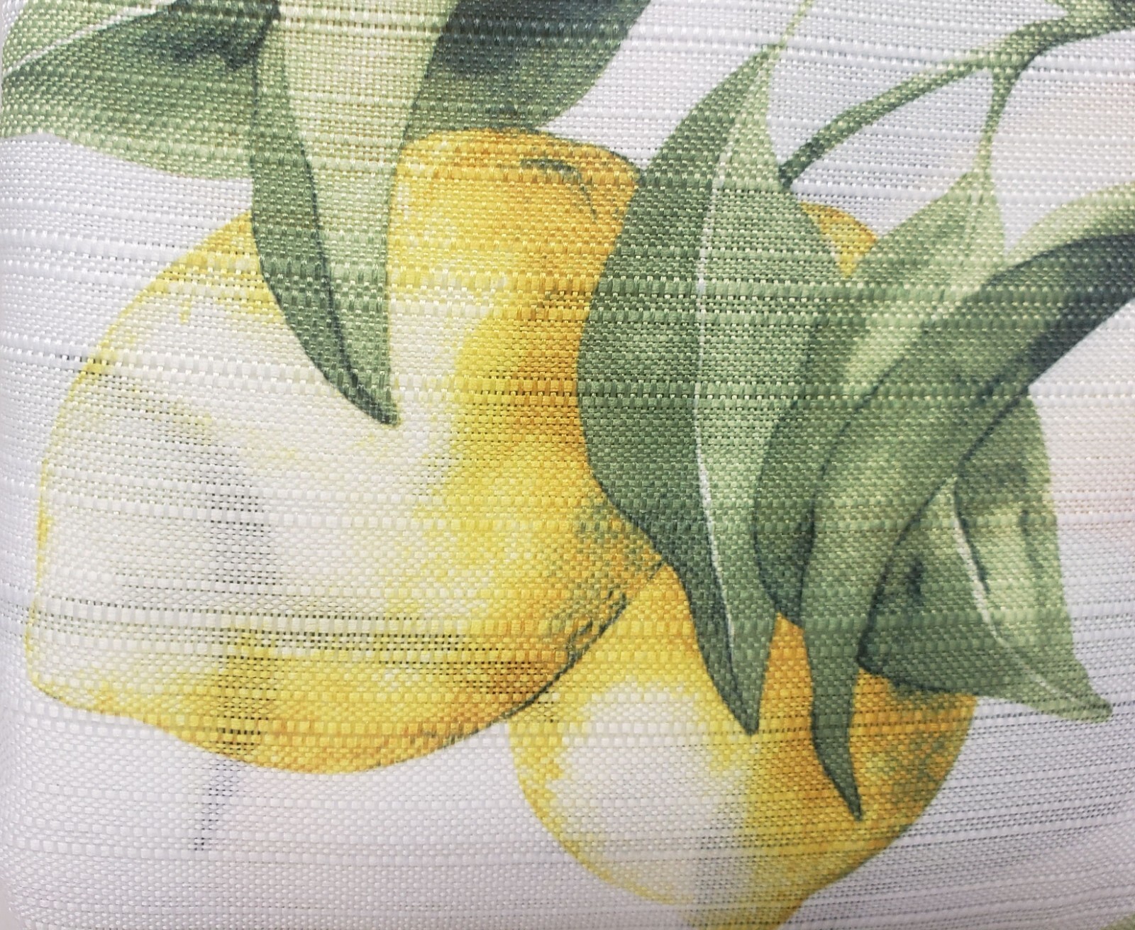 3pc Printed Kitchen Curtains Set:2 Tiers(26″x36″)&Valance(52″x18″)LEMONS,Tribeca