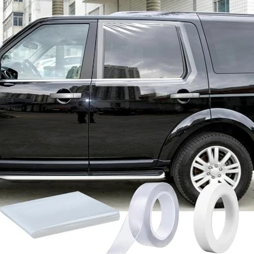 Temporary Car Window Cover for Broken Glass, 78.7×39.4 in Waterproof Plastic