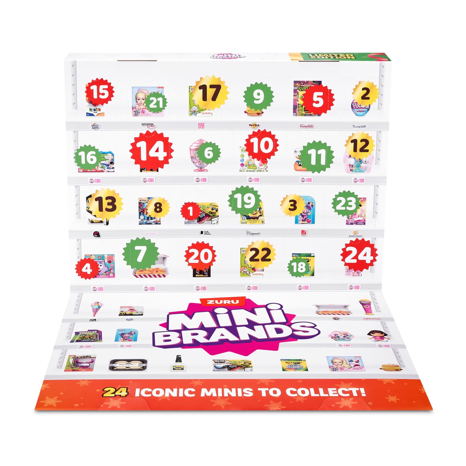 Mini Brands Advent Calendar 2024 by ZURU Mini Brands Limited Edition Advent C…