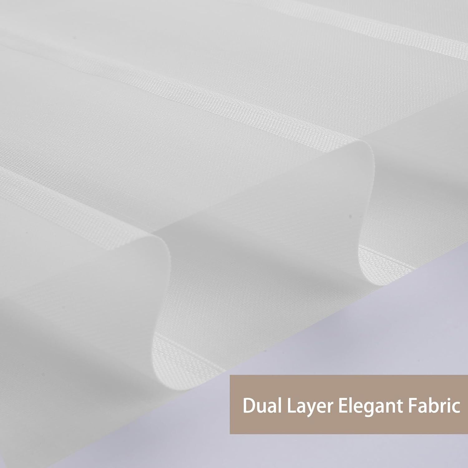 Changshade Custom Corded Light Filtering Shangri-La Roller Shades Window Blinds