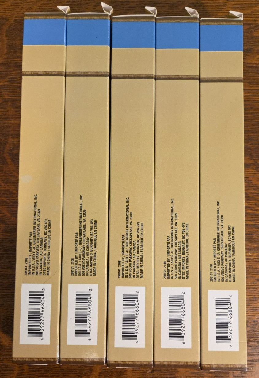 Lot of 5 Home Collection Frosted Window Films 11.8×47.2in/30x120cm Diamond Cut