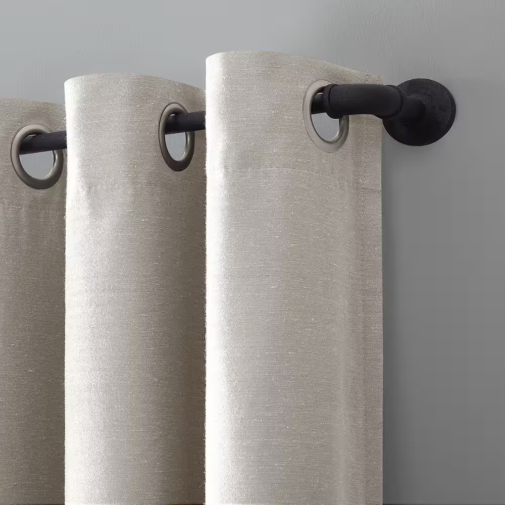 Colt Linen Polyester Blend Pearl Linen Polyester Blend 52 In. W X 95 In. L Gromm