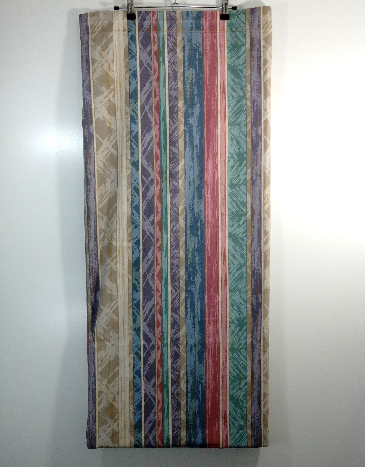 Vintage Springs Brand Window Curtain Colorful Stripe 80×91 inches
