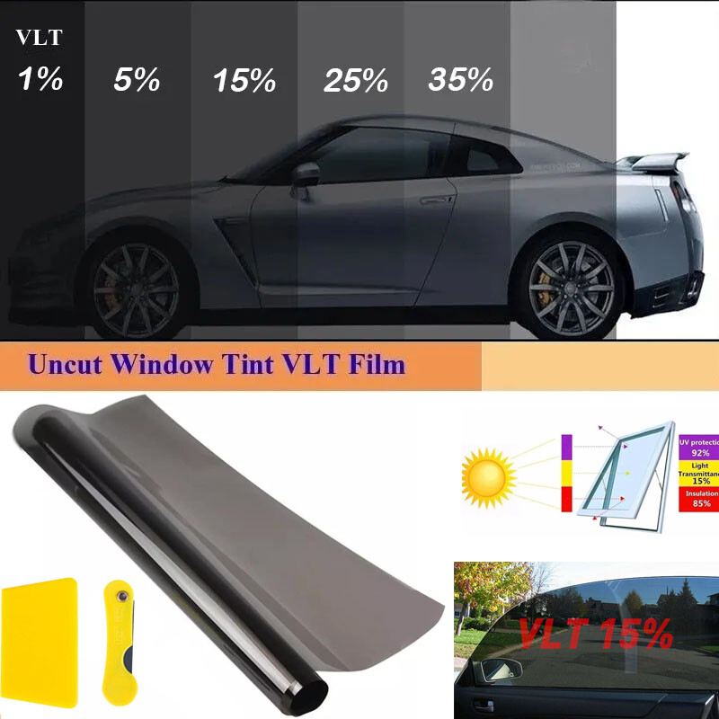 3M Window Tint Film 1%-50% VLT Car Home Office Glass Insulation Sticker Films
