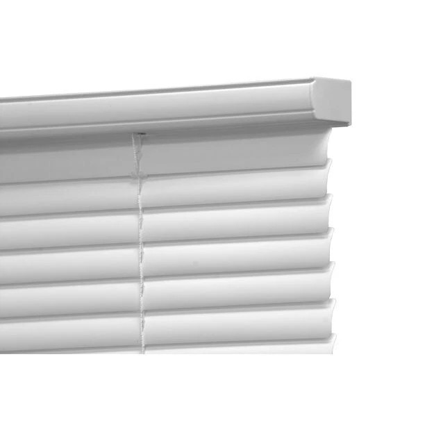 Mainstays (2 Pack) Cordless Mini Blinds 34×48 White Room Darkening Vinyl NEW