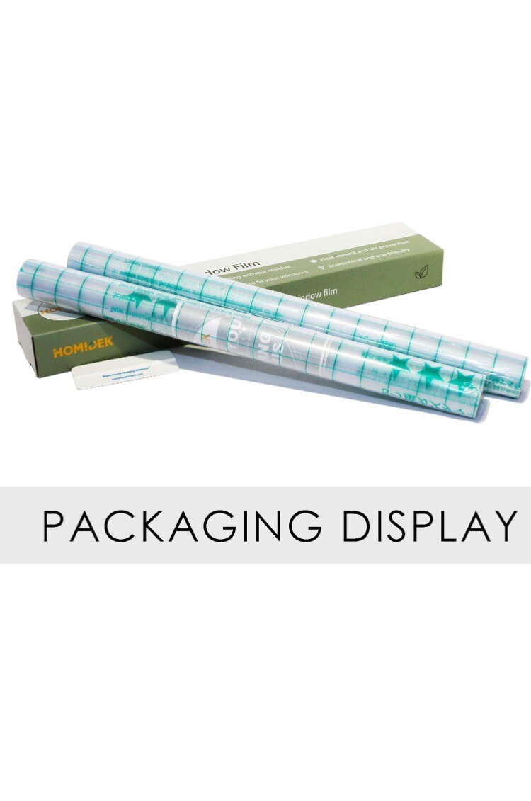 2 Pack Privacy Window Film HOMIDEK Frosted Glass Window Film, Sun UV Blocking
