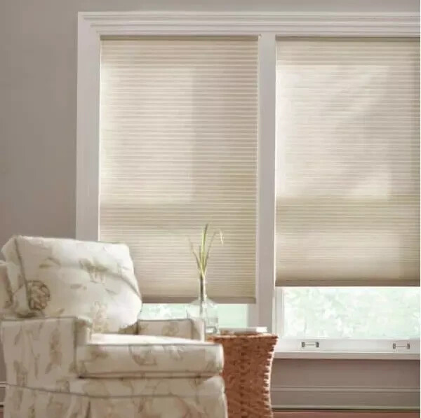 Parchment Cordless Light Filtering Cellular Shade – 27 in. W x 48 in. L