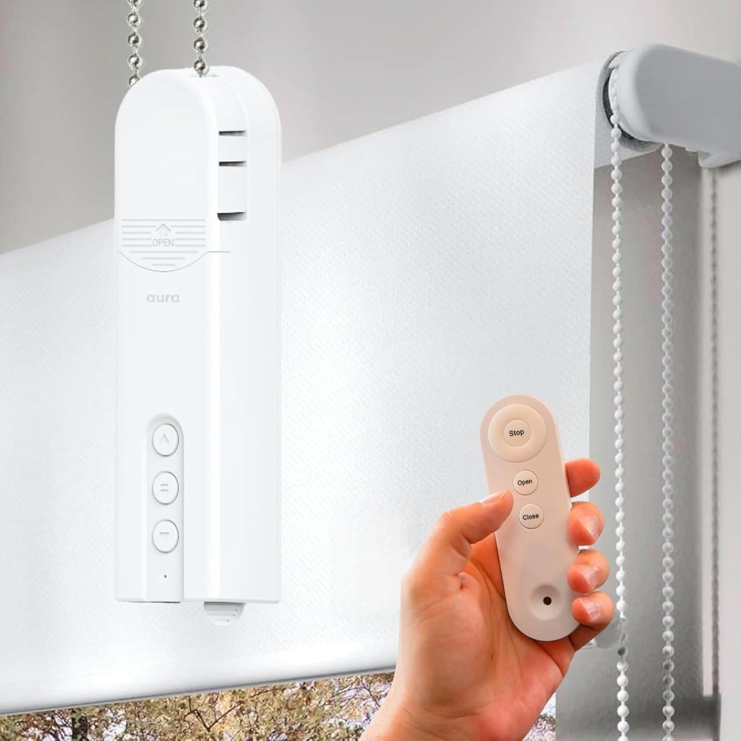 Aura Smart Shade Driver | WiFi Remote Control Blinds | Voice Control Alexa Go…