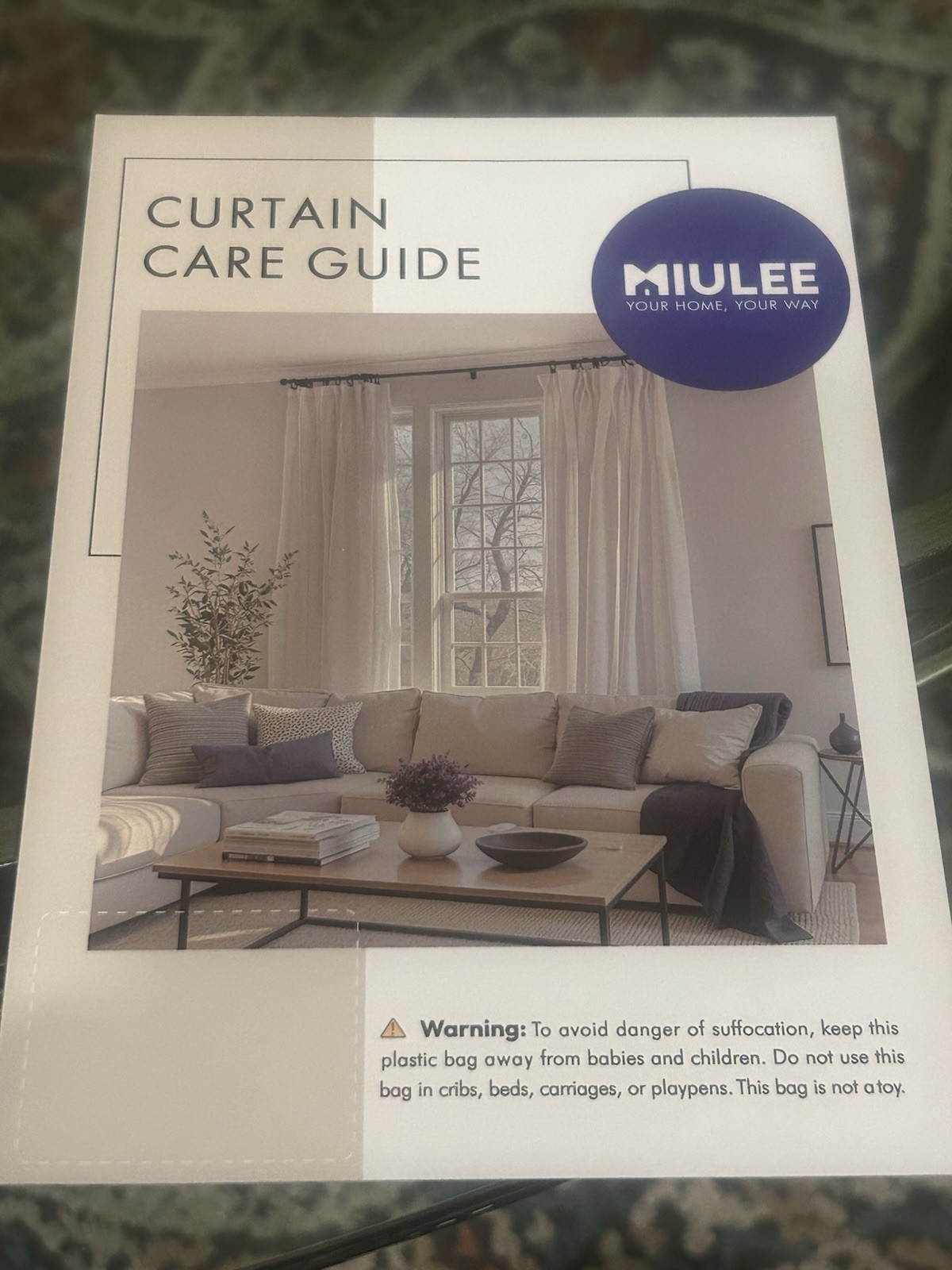 Miulee Pure White 100% Polyester Back Tap Blackout Drapes 52” X 102”