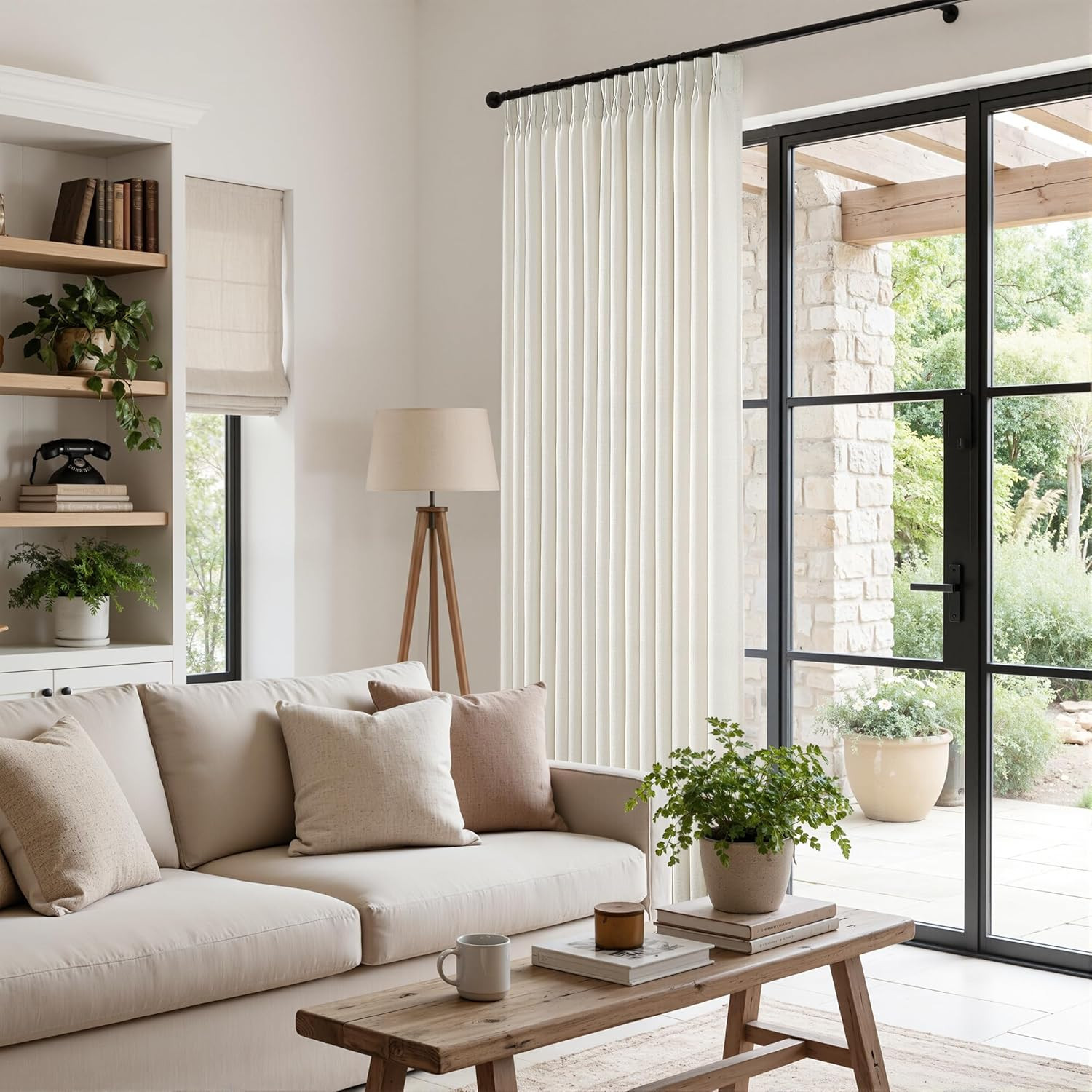 Extra Wide 100 Inch Large Curtains 96 Inches Long for Sliding Glass Door Living
