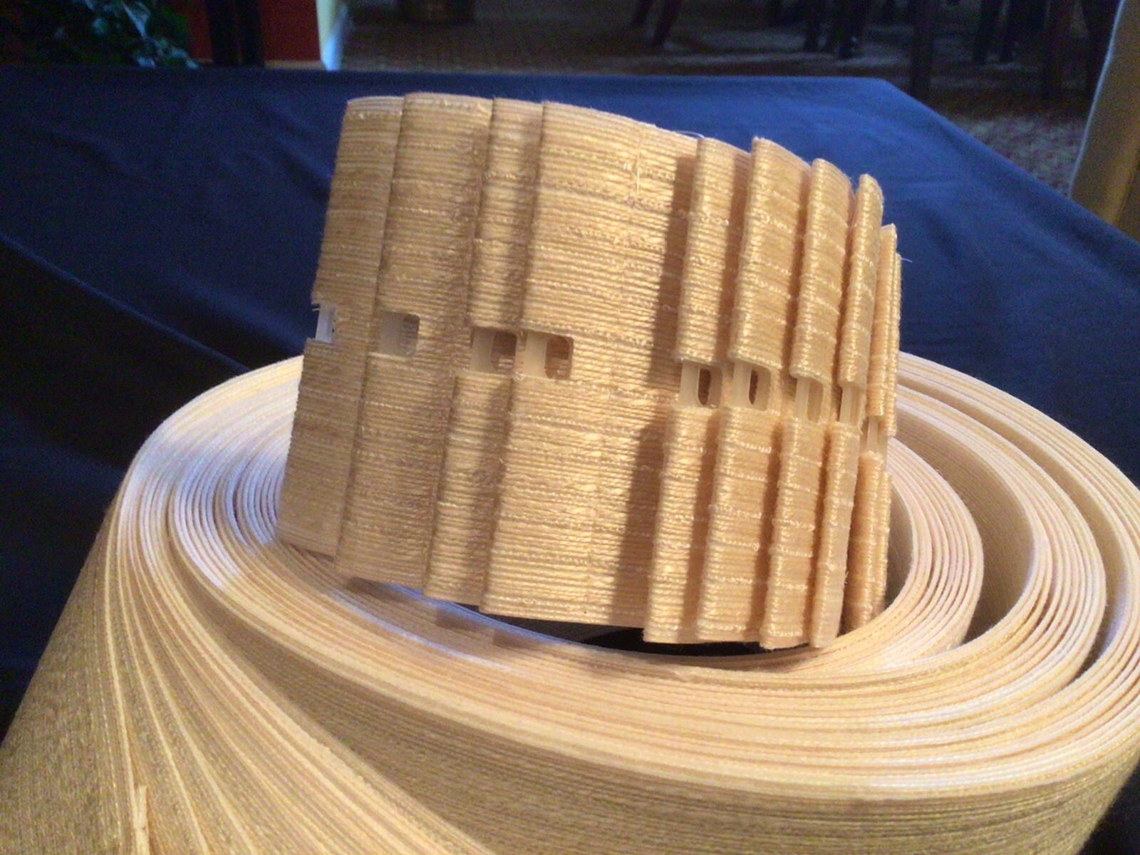 10 count 84”x 3 1/2” String Weave Fabric Virticle Blind Vanes