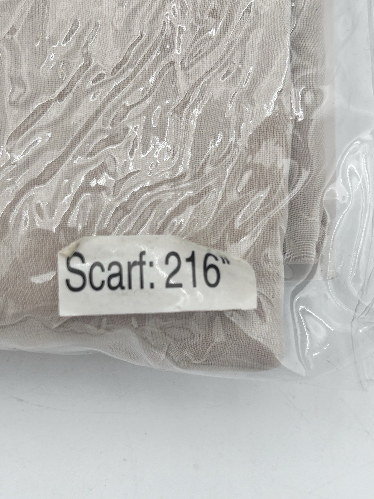 JCPenney Home Collection Sensations Scarf Valance Linen Sheer Window Drape