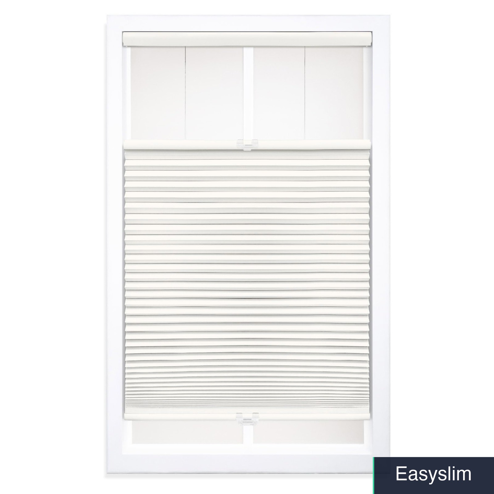 Cellular Shade 40″ x 72″ Top Down Bottom Up Cordless Blackout Cream