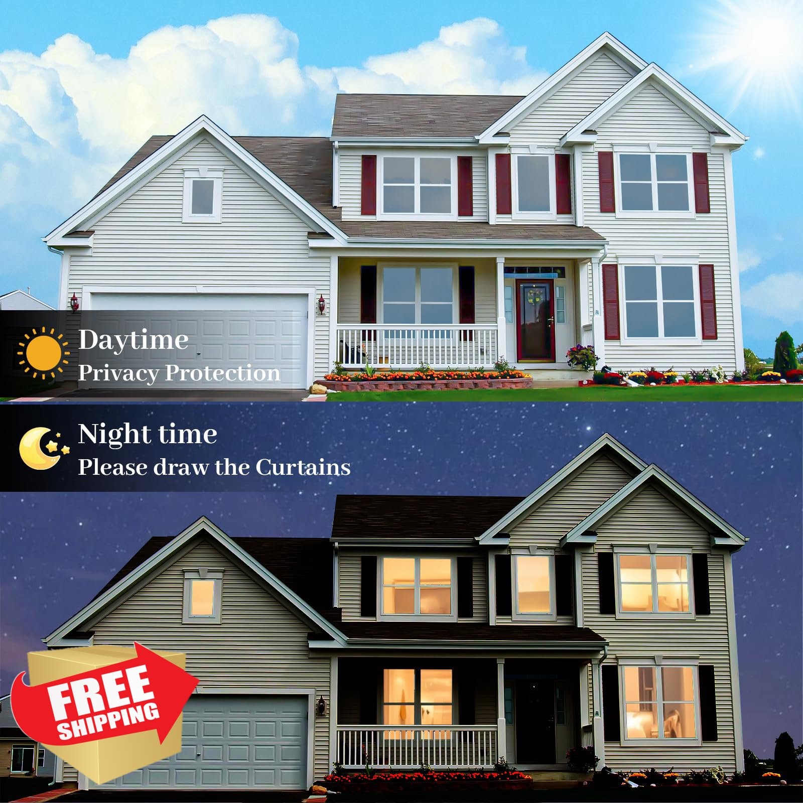 Niviy Black Silver 17.7″x118″ One Way Window Film