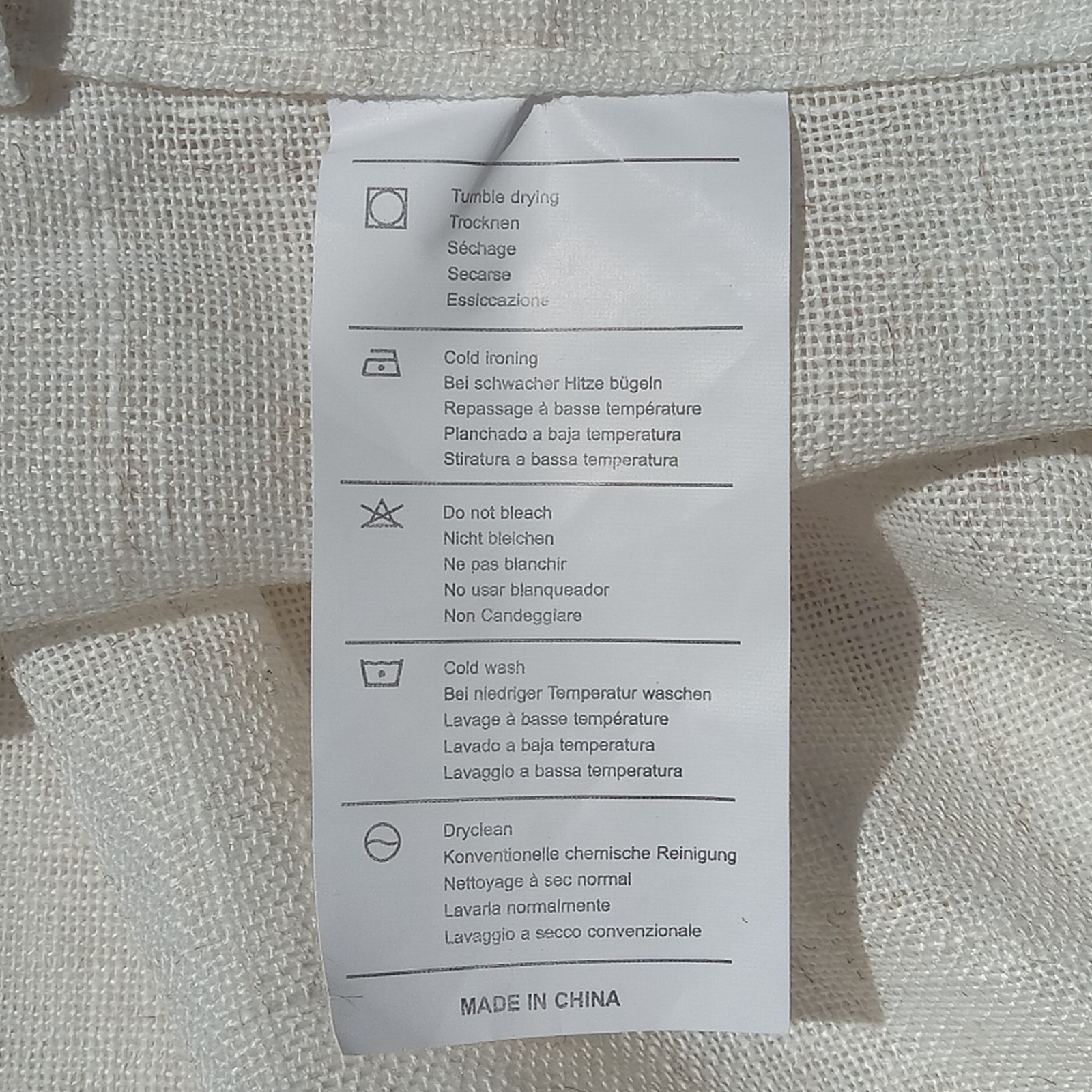 MIULEE Natural White Linen Curtains 52 x 90 Curtain Panels Drapes Semi Sheer NEW
