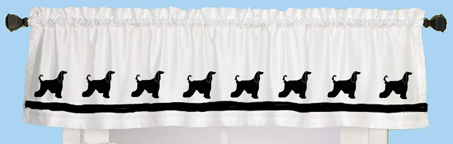 Alligator Palm Florida Window Valance in Your Choice of Colors Handmade Decor