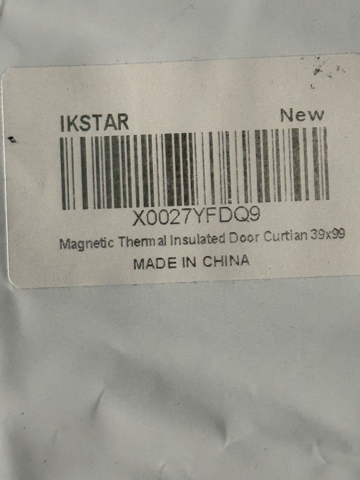 Ikstar Home Magnetic Thermal Insulated Door Curtain 39″x99″ – A2000