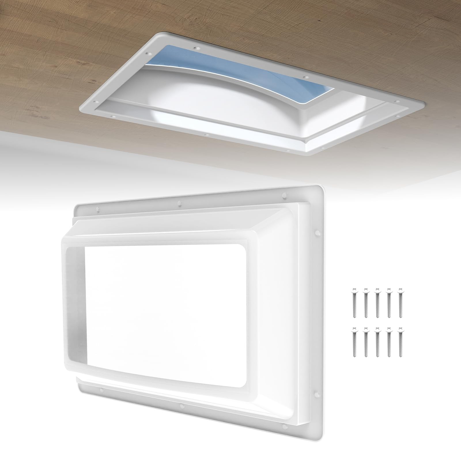 14x22in RV Camper Skylight Inner Dome Replacement