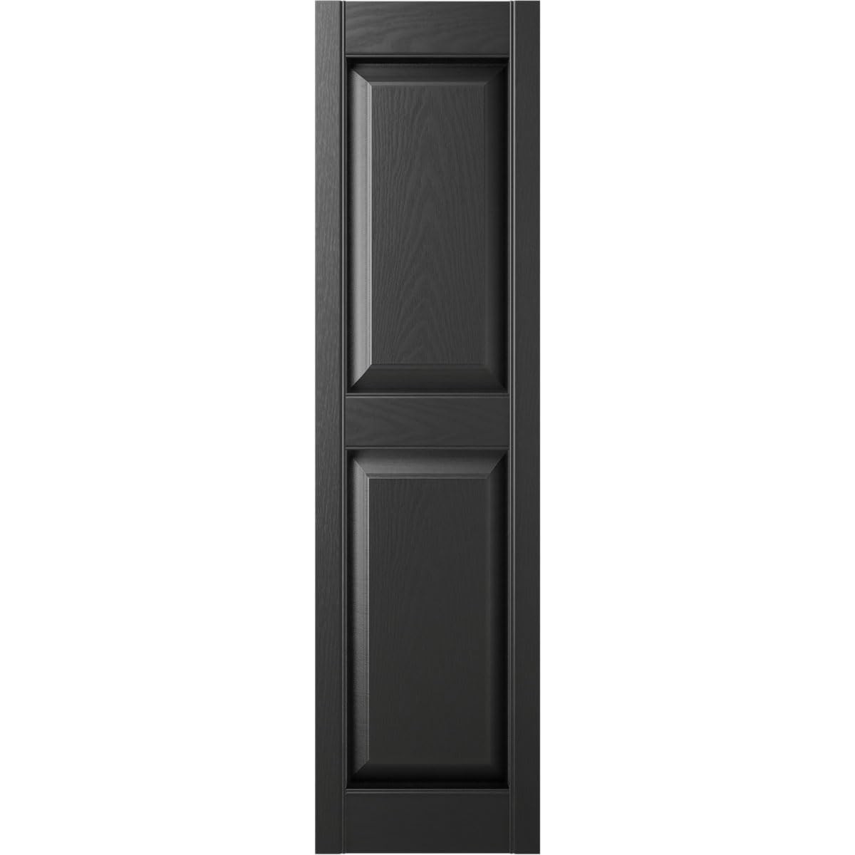 Ekena Millwork Lifetime Vinyl LP2S12X05500BL 12-in. W x 55-in. H, 002 – Black