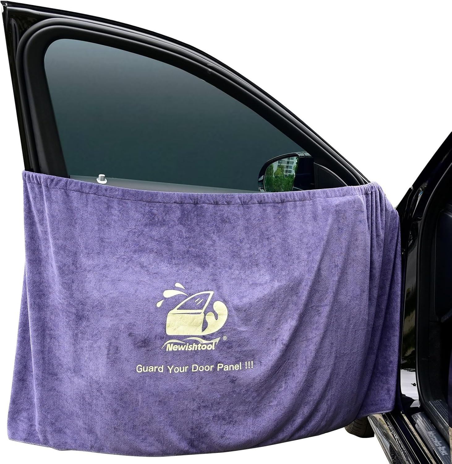 Window Tint Tools Car Door Panel Guard Protector, Reusable Waterproof Microfiber