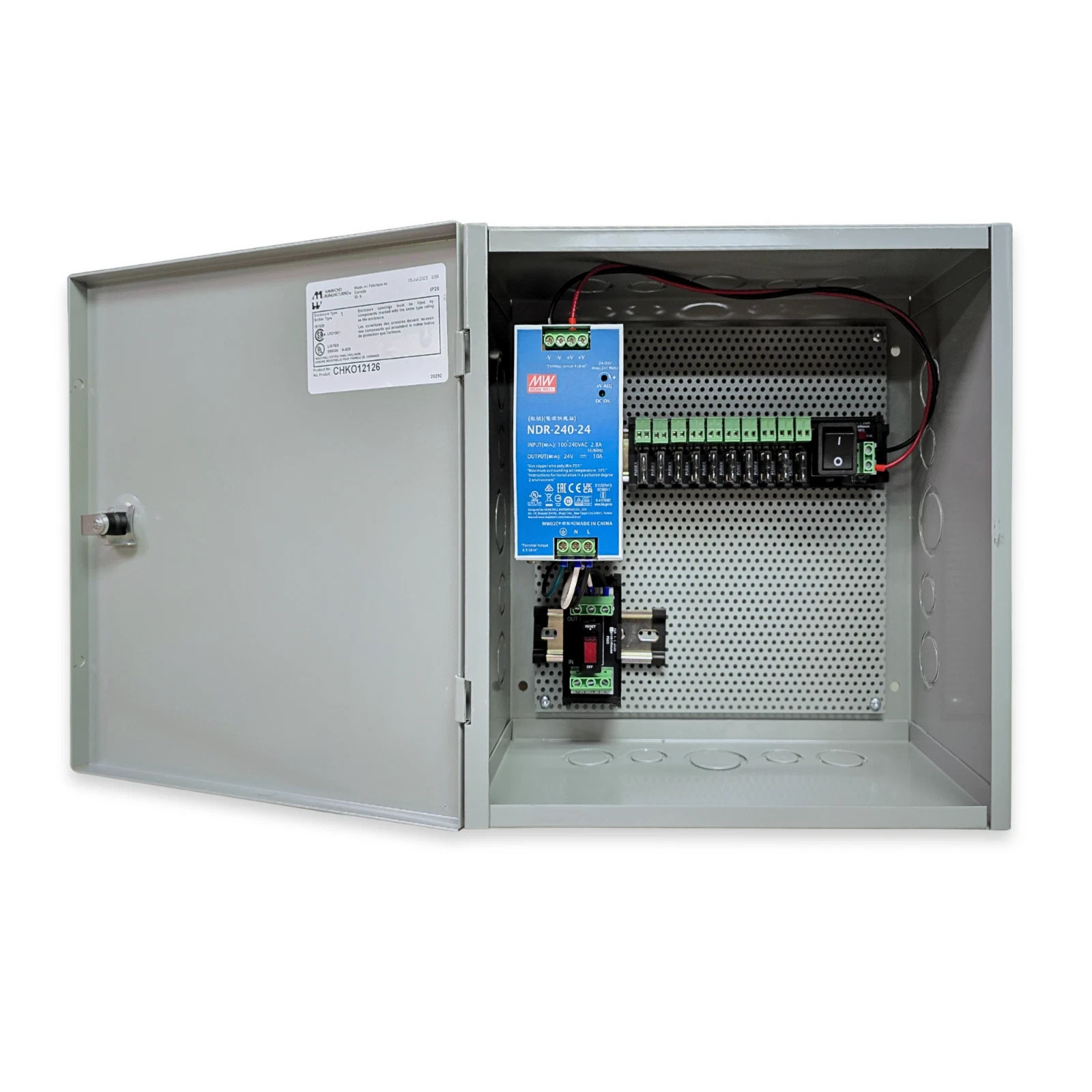 Original Somfy 24V Power Panel For Motorized Rollers. Powers 15 or 10 Motors