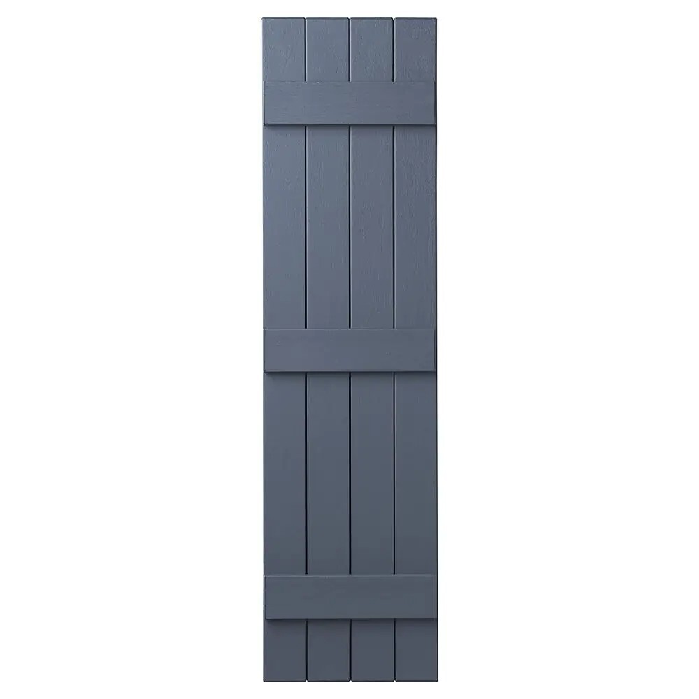 ​Ply Gem VIN4C1559 41 Polypropylene Closed Board/Batten Shutters Pair LOCAL ONLY