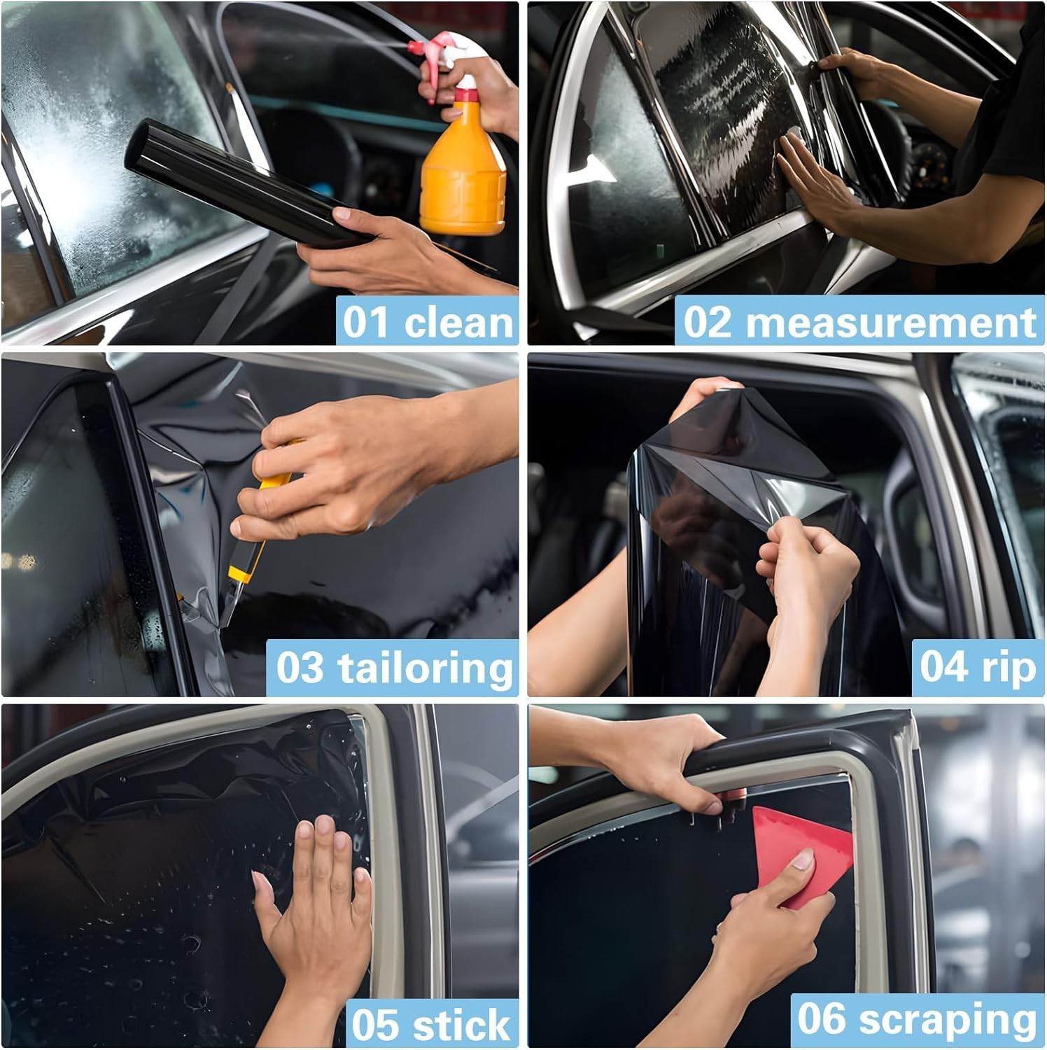 Window Tint Film for Cars, 20% VLT 20in x 10Ft Ceramic Window Tints, Blocks 9…