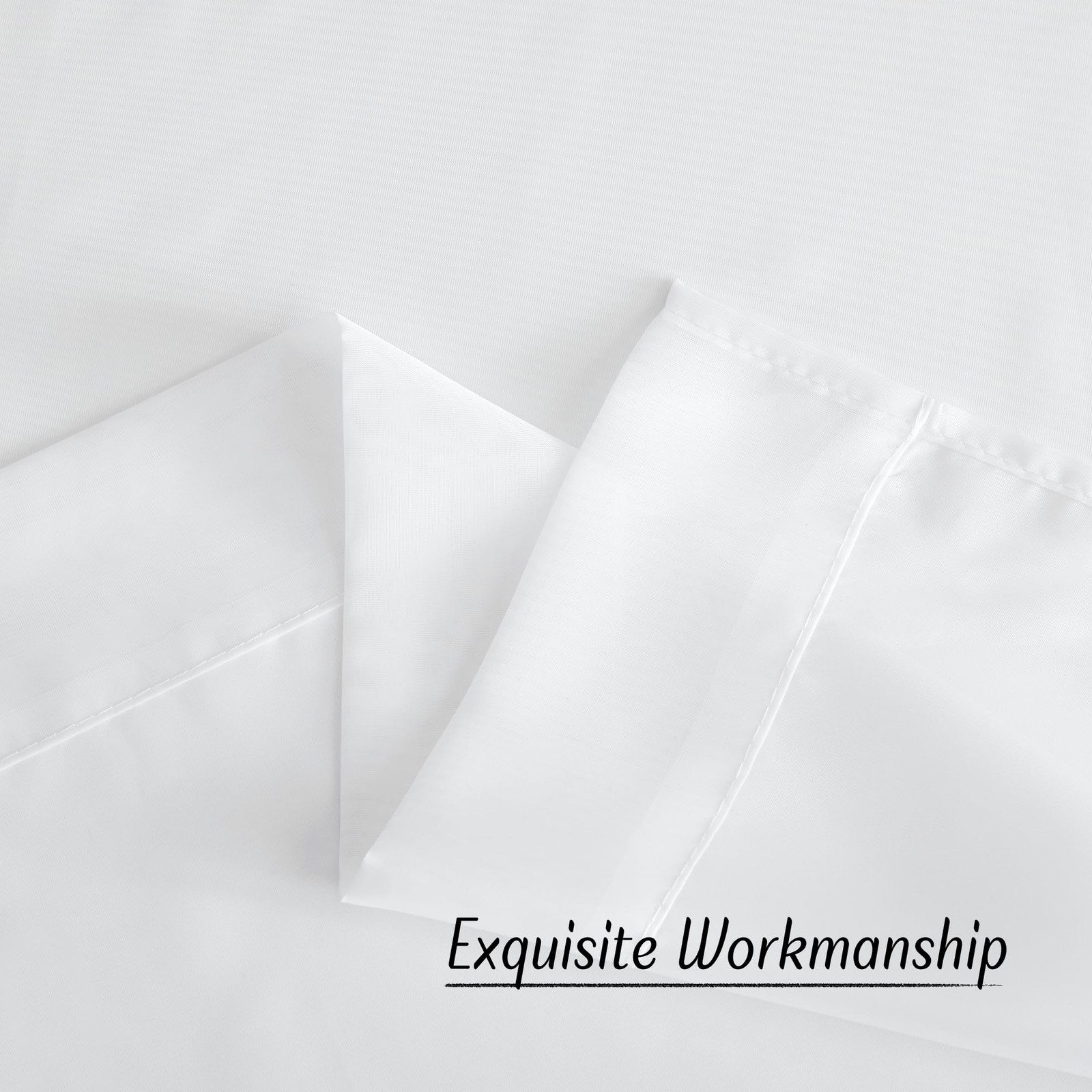 NICETOWN White Sheer Curtains 84 inches Long – 54″W x 84″L (Pack of 2),