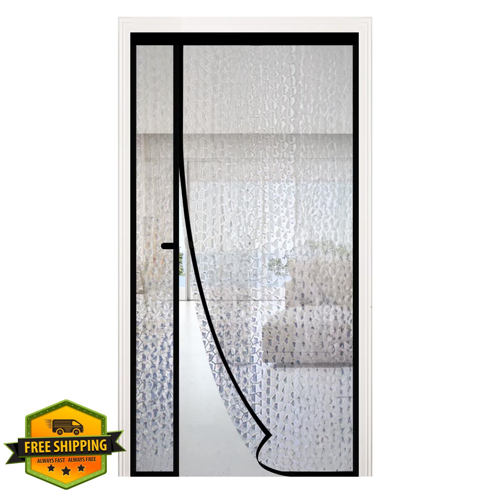 RELIANCER Insulated Door Curtain 36″x78″ Left Right
