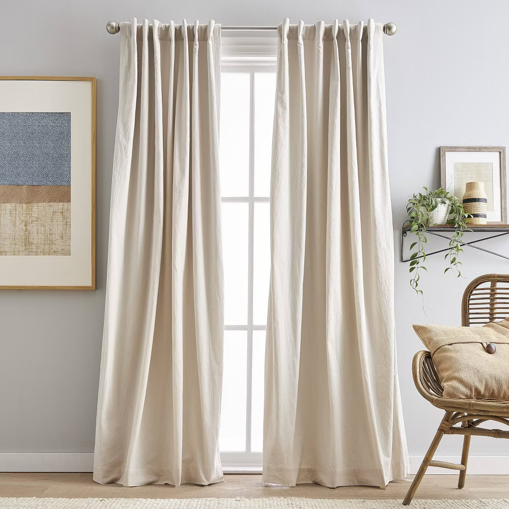 84″x50″ Peri Home 2pk 108″ Sanctuary Back Tab Linen