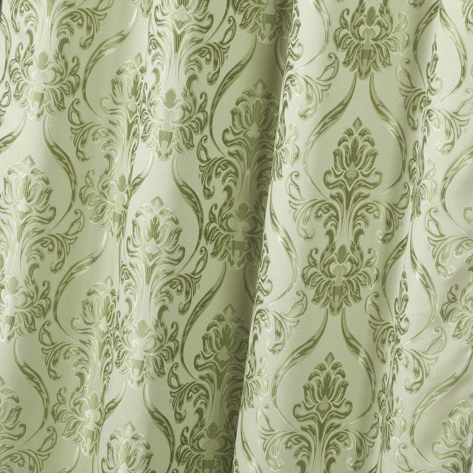 All American Collection 4 Piece Drape Set Attached Valance And Sheer 2 Tie