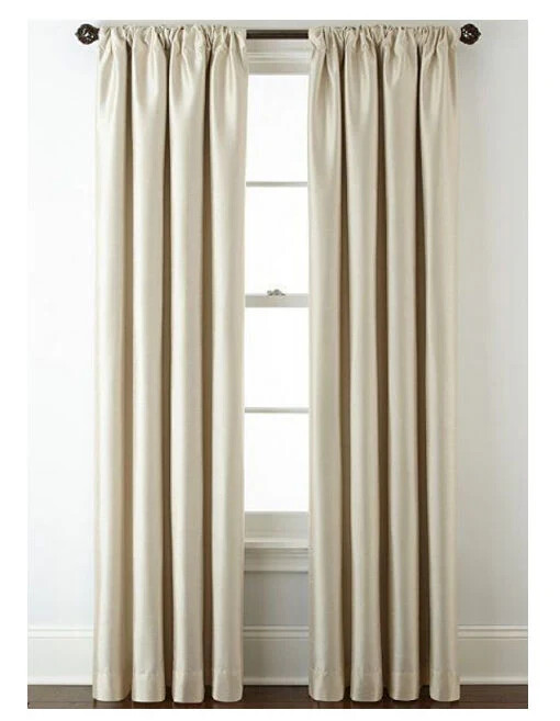 Royal Velvet Energy-Saving Rod Pocket Back-Tab Panel Encore 50″x 84″ TWO PANELS