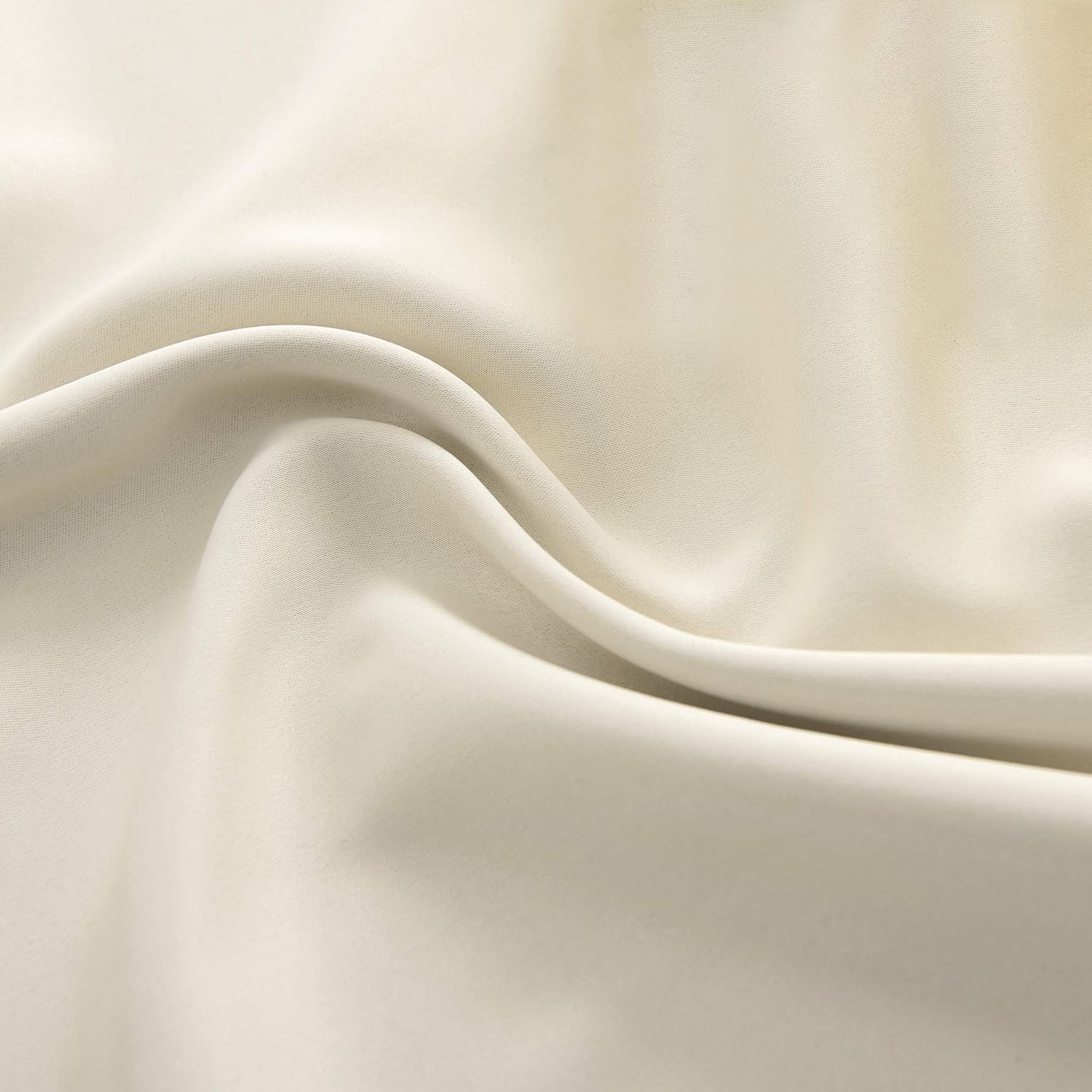 Beige Room Darkening Curtains for Bedroom – 52 x 90 Inch