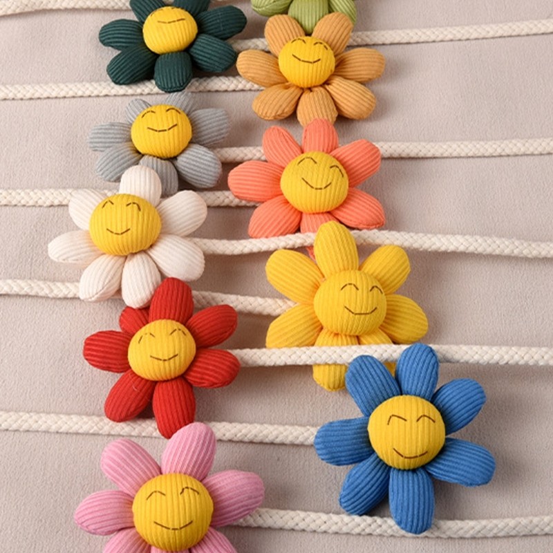 Curtain Tiebacks Flower Styles Curtain Tie Backs Holder for Home Office Decors