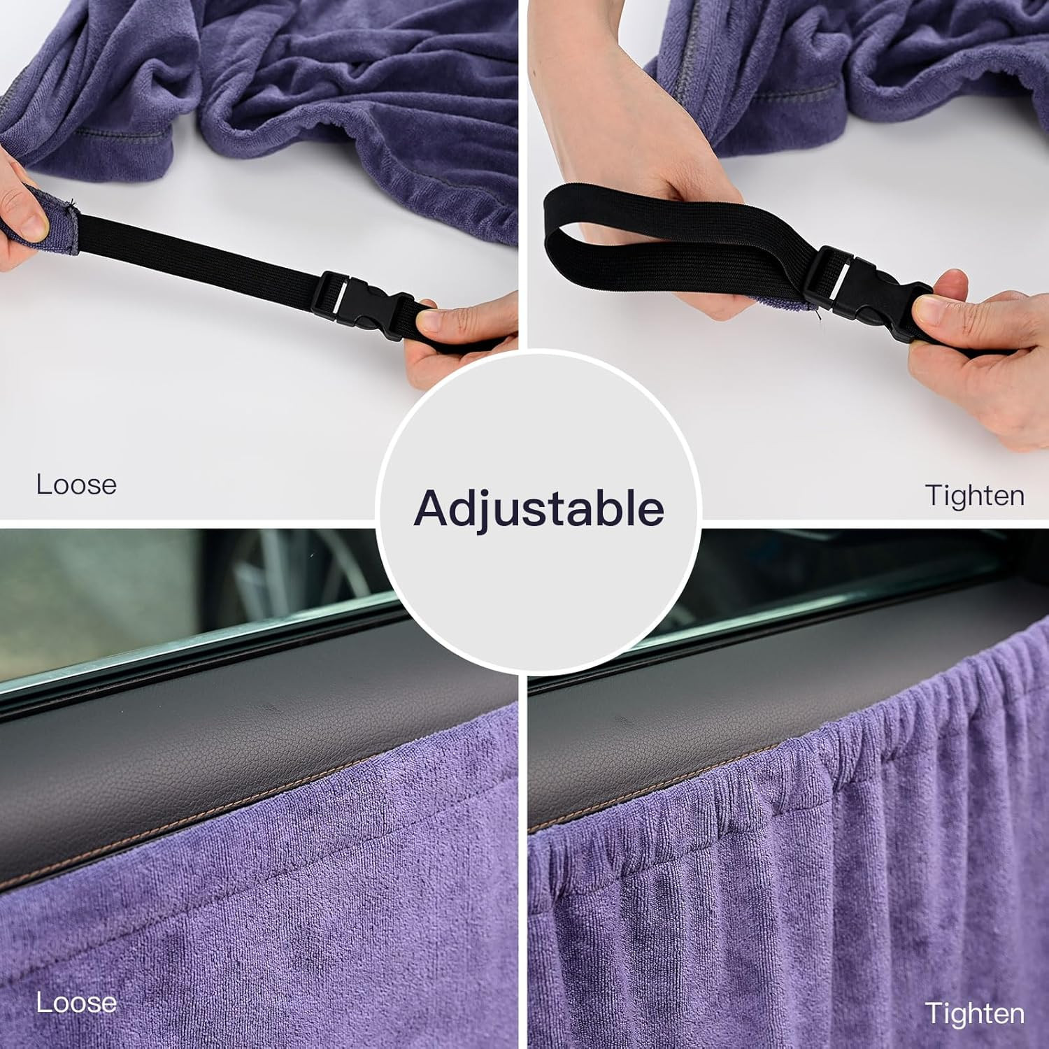 Window Tint Tools Car Door Panel Guard Protector, Reusable Waterproof Microfiber
