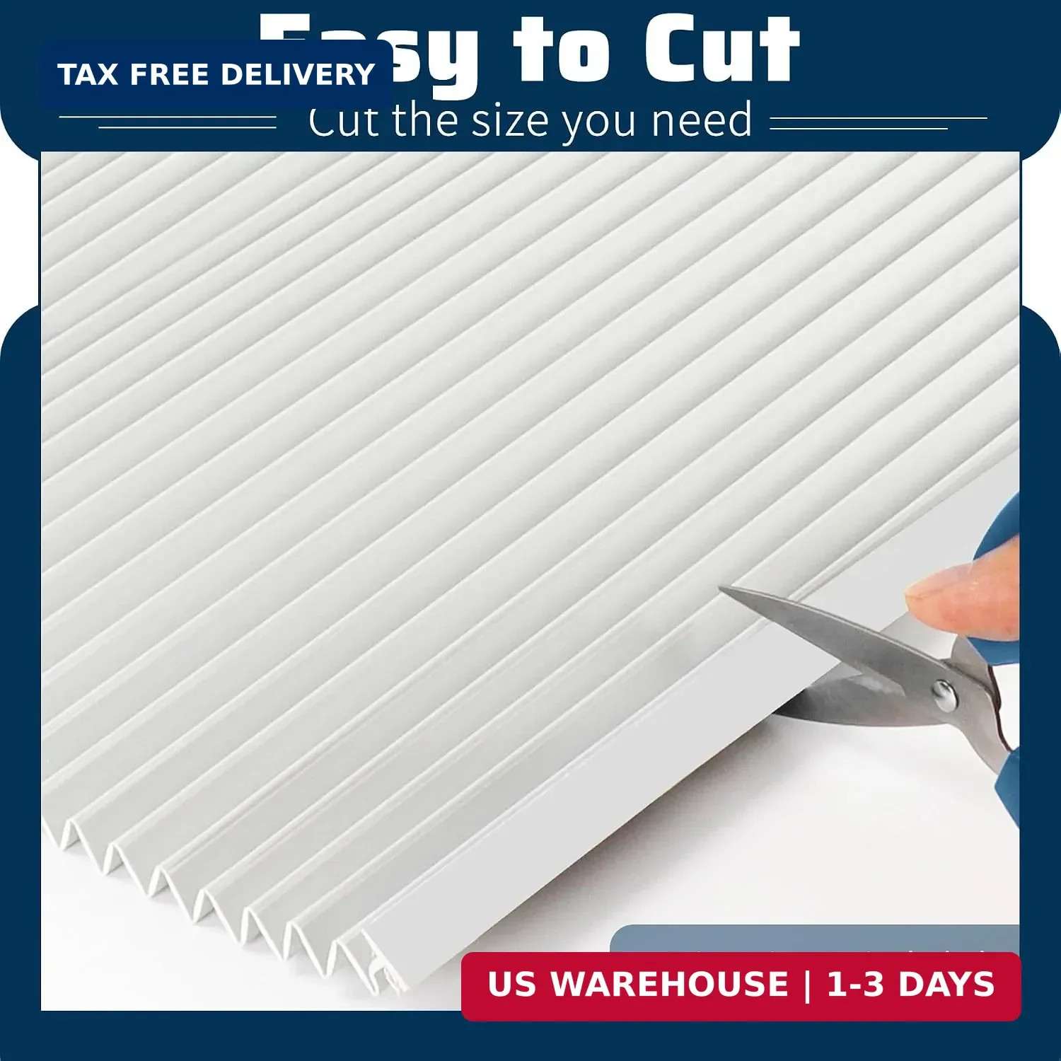 Window AC Side Panels Kit Extra Wide Window AC Sides 17″ H x 19-1/4″ W