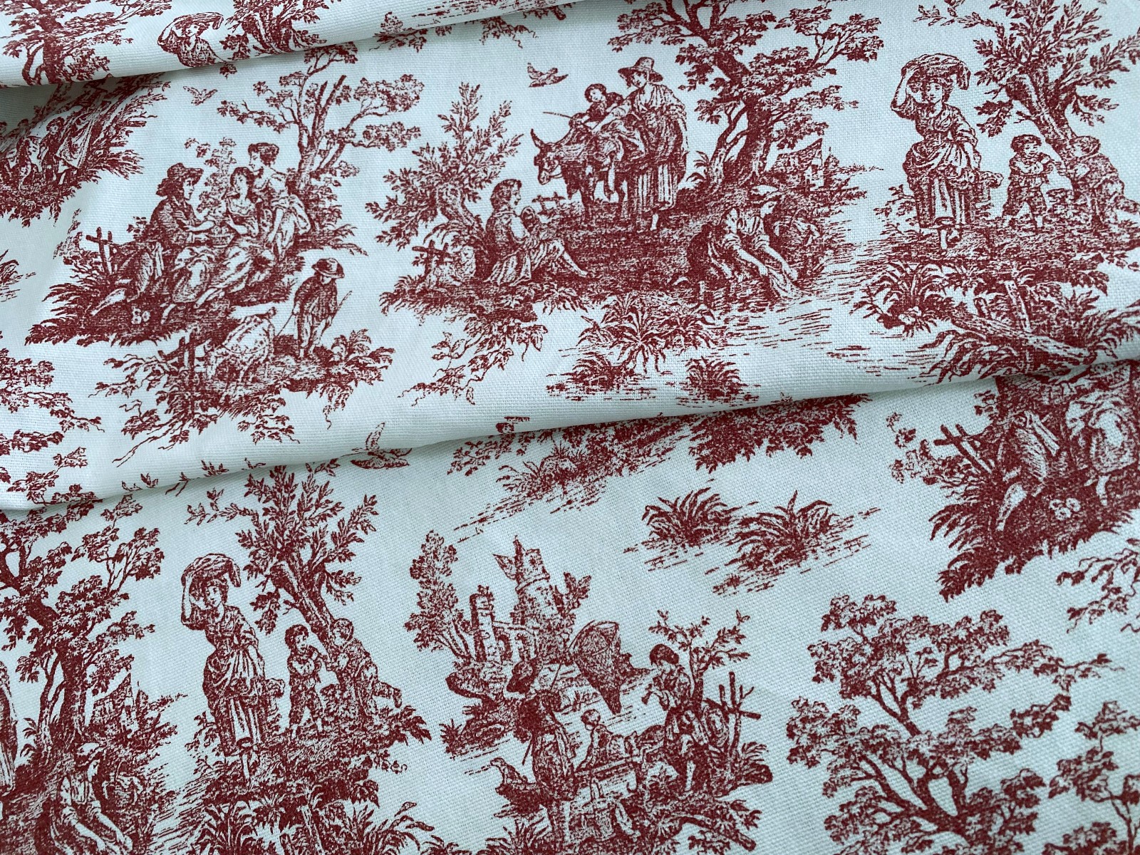 Toile Curtains French Colonial Drapery Panels Window Treatments Home Decor