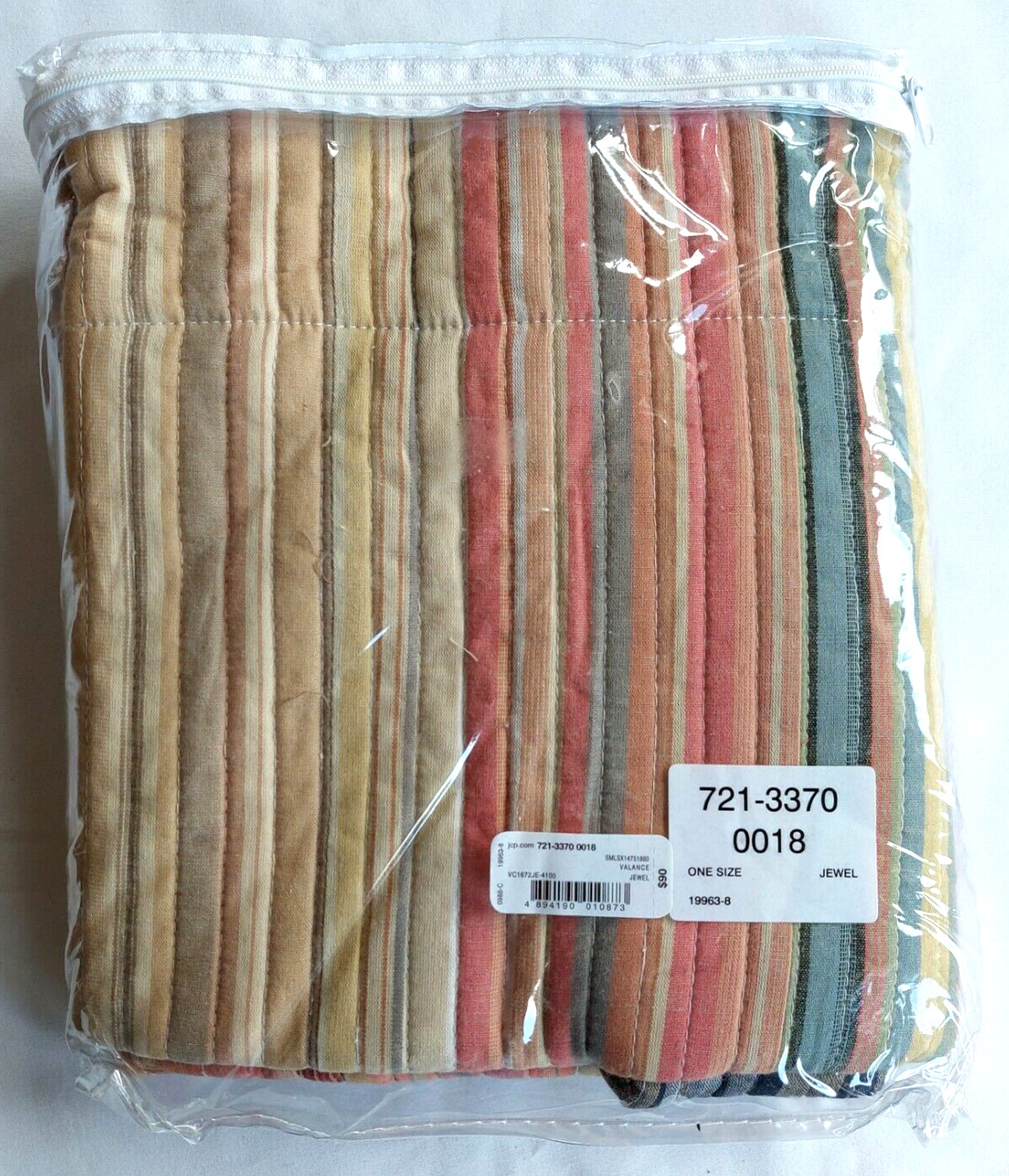 JCPenney Jewel Valance 60×18 in. Multicolor