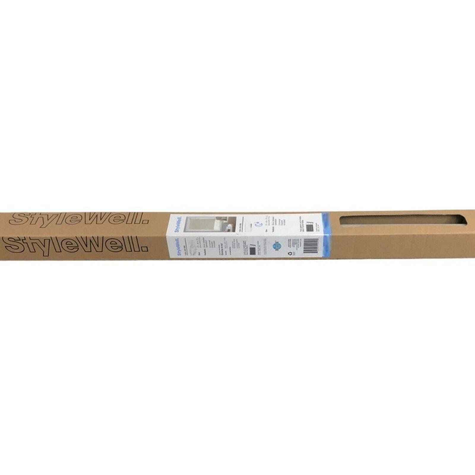 Cordless Blackout Gray Fabric Roller Shade 55.25 in. W x 72 in. L