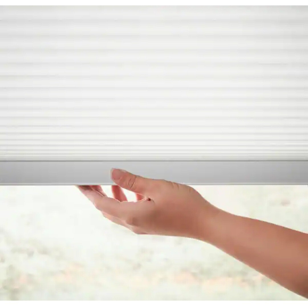 CUSTOM CUT Snow Drift Top-Down Bottom-Up Cordless Cellular Shade FAST SHIPPING!
