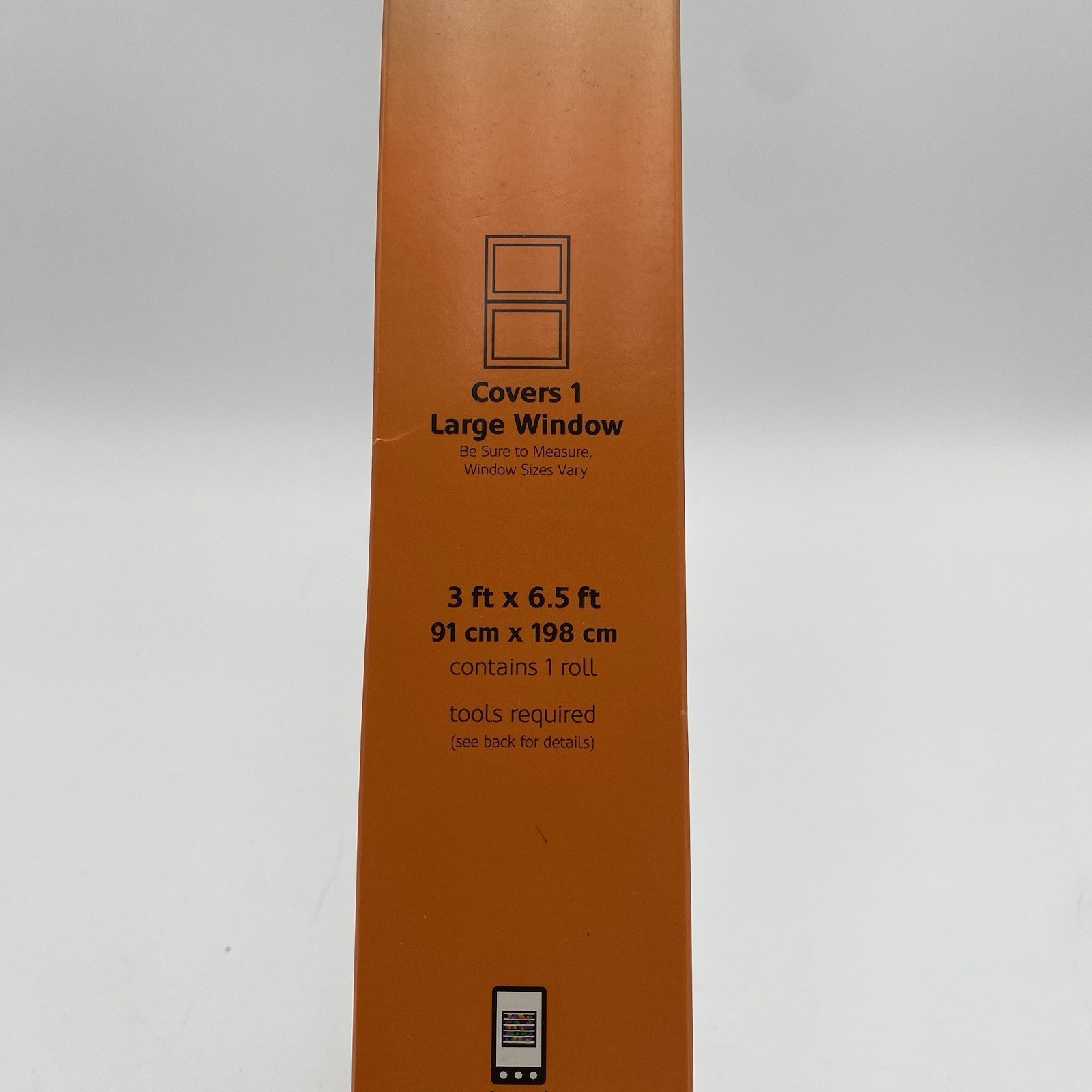 Gila 3 Ft x 6.5 Ft Glare Control Static Window Film Bronze CDB78 Rejects 97% UV