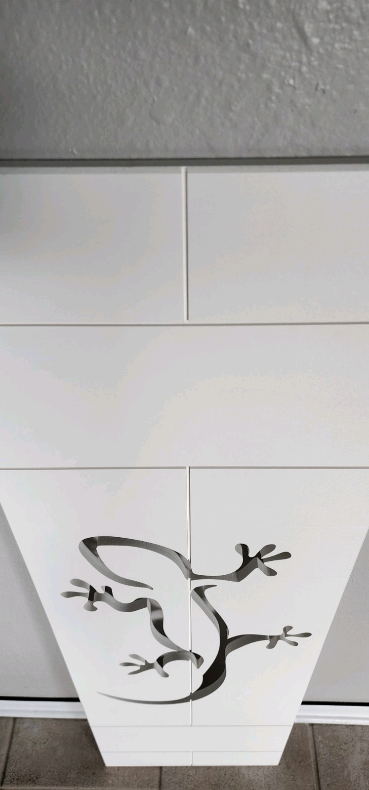 Decorative Window Shutters, Gecko Design, Sold in Pair of 2 shutters