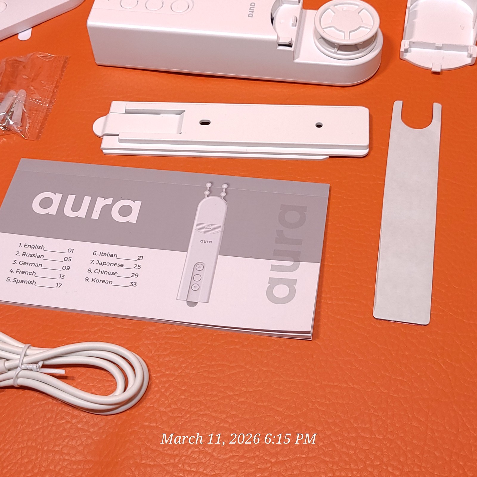 Aura Roller Smart Shade Driver With Remote & WiFi Dongle For Beaded Cord Shades