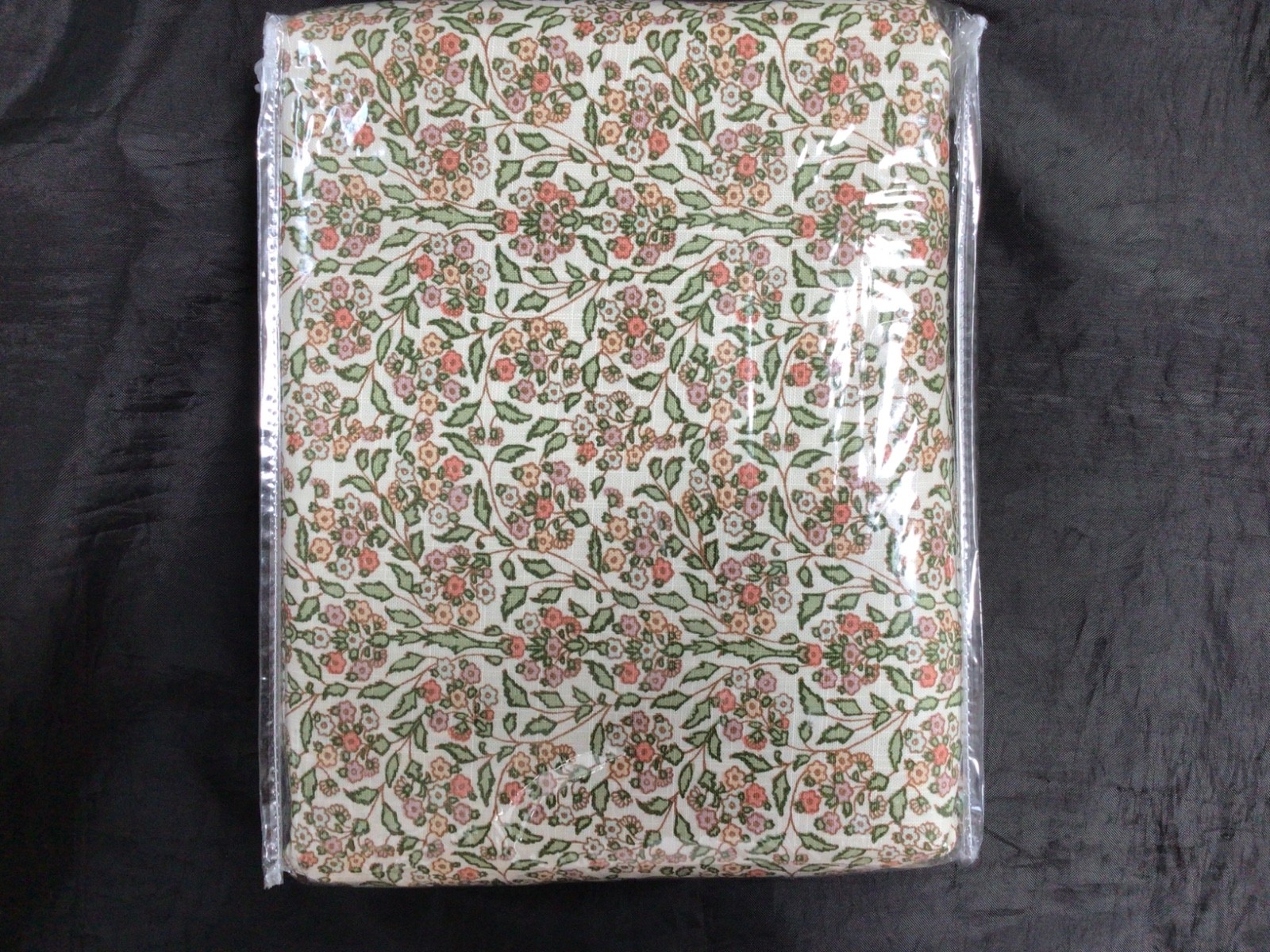 (1) WEST ELM PINK CHICKEN SPRING FLORAL BLACKOUT CURTAINS 48”x96”” MULTI NEW