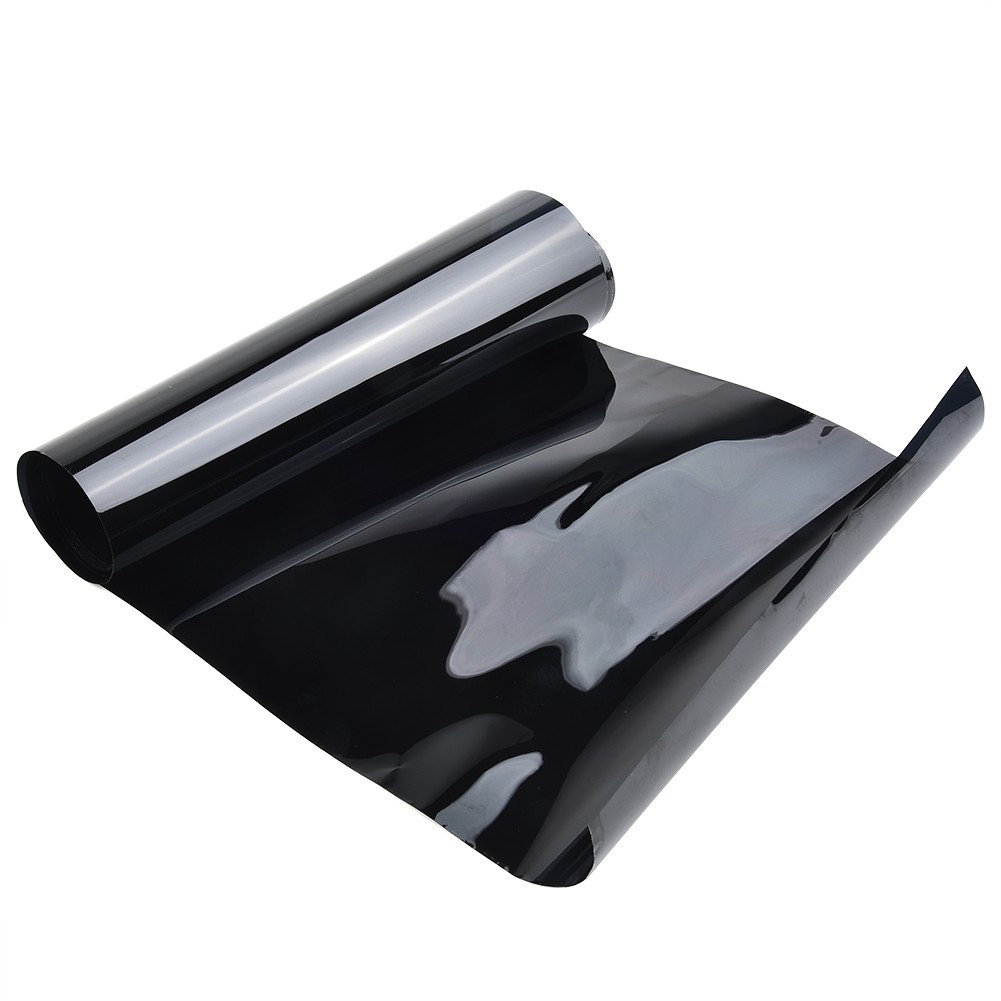 Universal/Black CAR Sun Strip Tint Visor For Front Windshield 5%VL Limo Shade