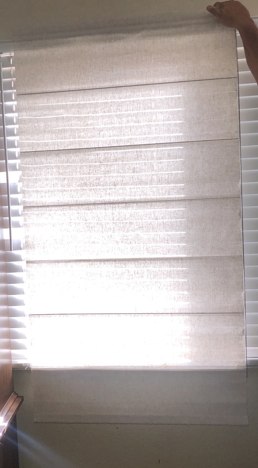roller shades for windows 32.9” X 63.9” Three Shades In One Package