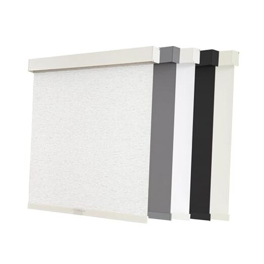 Blackout Roller Shades Cordless Blinds for Windows, 29″W x 72″H Linen Beige