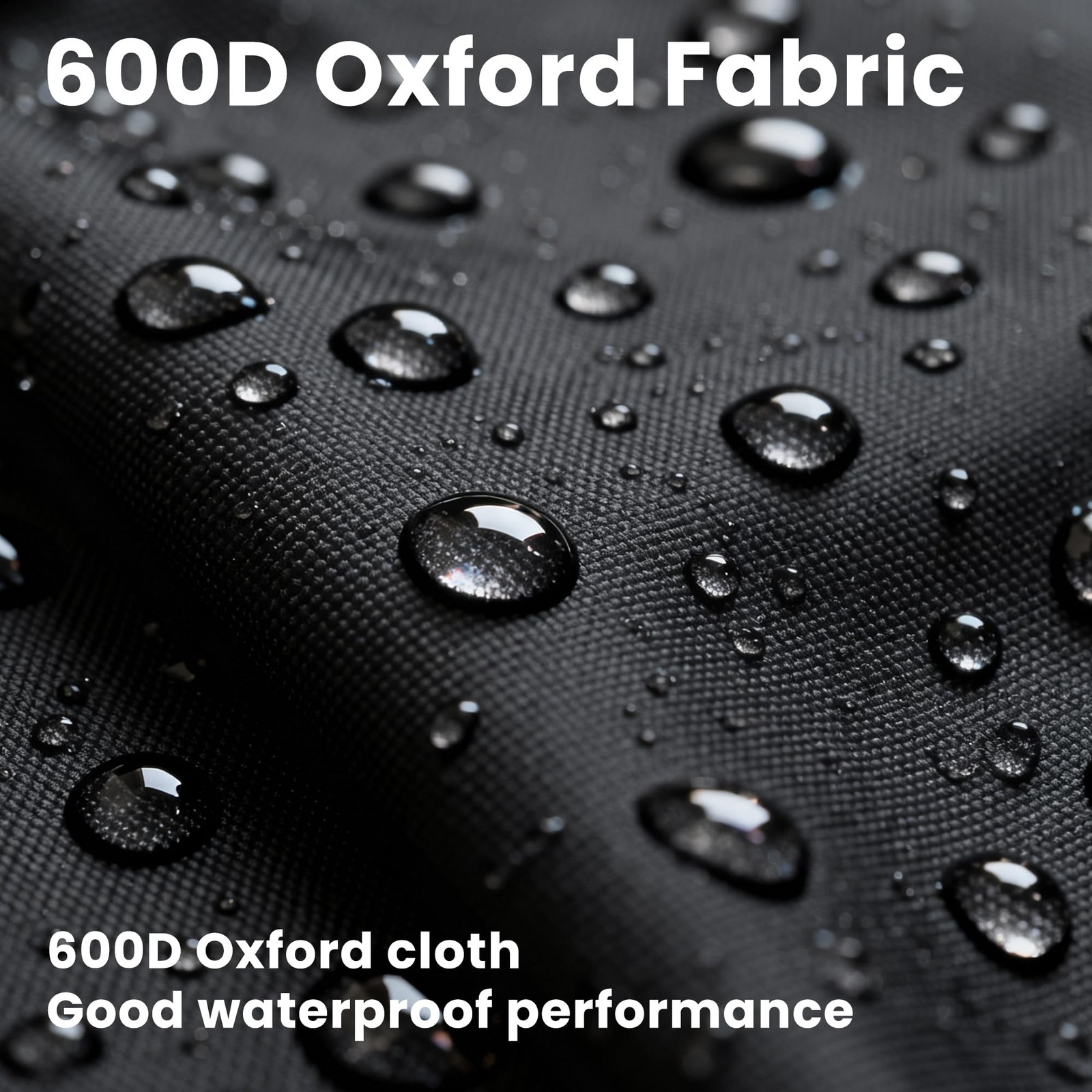 Sun Protection Panel Curtain Outdoor 8′ H x 9′ W 420D Oxford Fabric Thermal I…