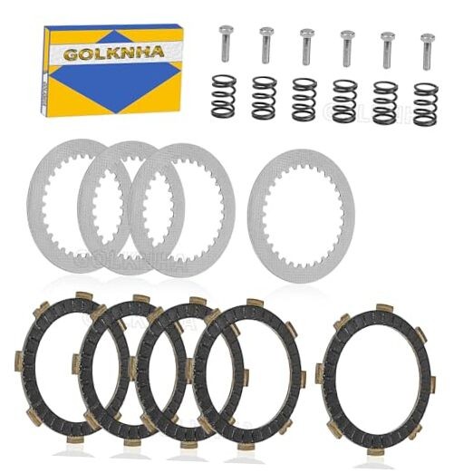Clutch Kit & Friction Steel Plate for Kawasaki KX65 KX 65 2015-2025 OEM# 13088